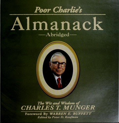 Poor Charlie's Almanack — Charlie Munger (book cover)