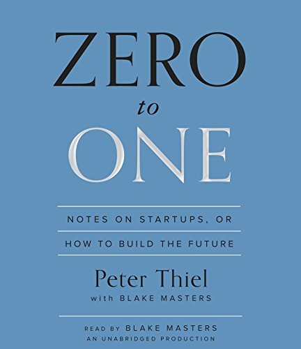 Zero to One — Peter Thiel (book cover)